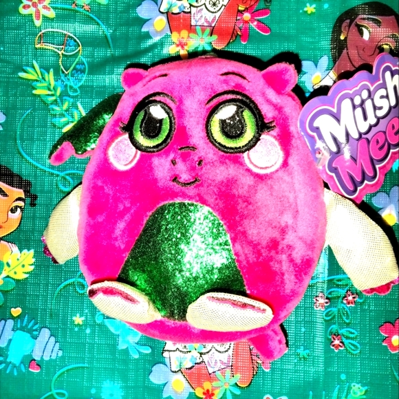 Mush Meez soft plushy NWT Dragon - Picture 1 of 3
